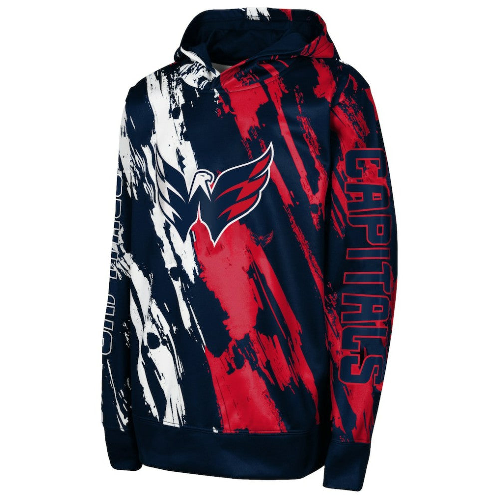 Washington Capitals Preschool Master Snipe Pullover Hoodie - Red - NHL