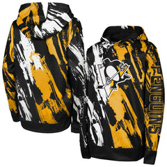 Pittsburgh Penguins Preschool Master Snipe Pullover Hoodie - Black - NHL