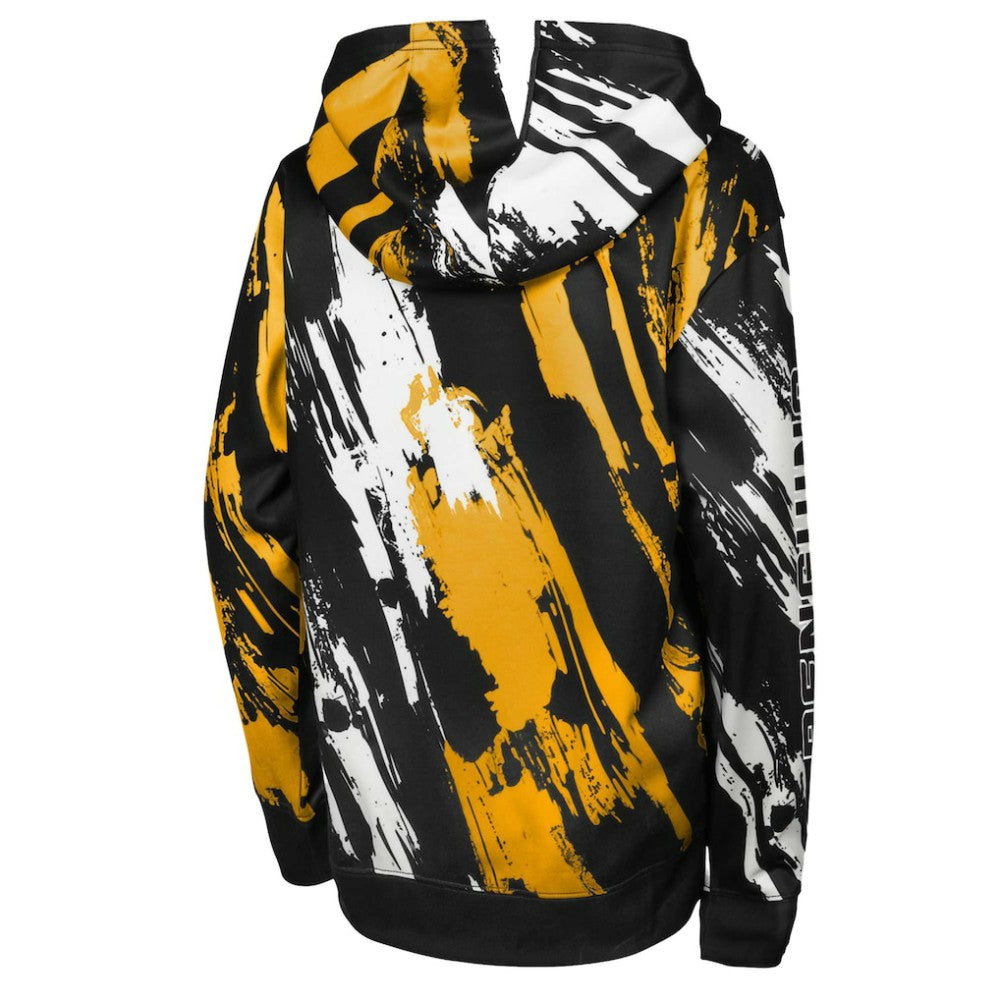 Pittsburgh Penguins Preschool Master Snipe Pullover Hoodie - Black - NHL