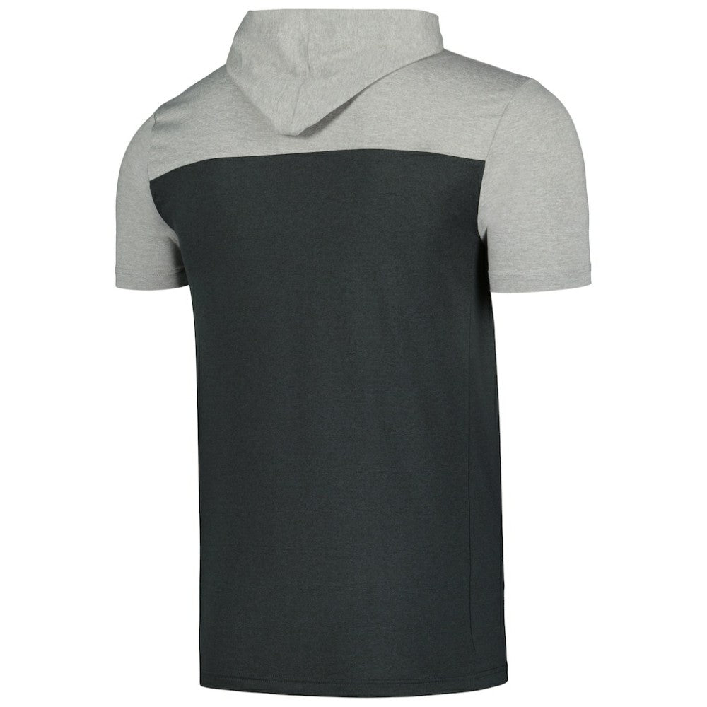 Pittsburgh Pirates New Era Active Brushed Hoodie T-Shirt - MLB