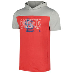 St. Louis Cardinals New Era Active Brushed Hoodie T-Shirt - MLB