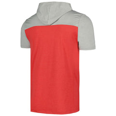 St. Louis Cardinals New Era Active Brushed Hoodie T-Shirt - MLB