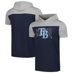 Tampa Bay Rays New Era Active Brushed Hoodie T-Shirt - MLB