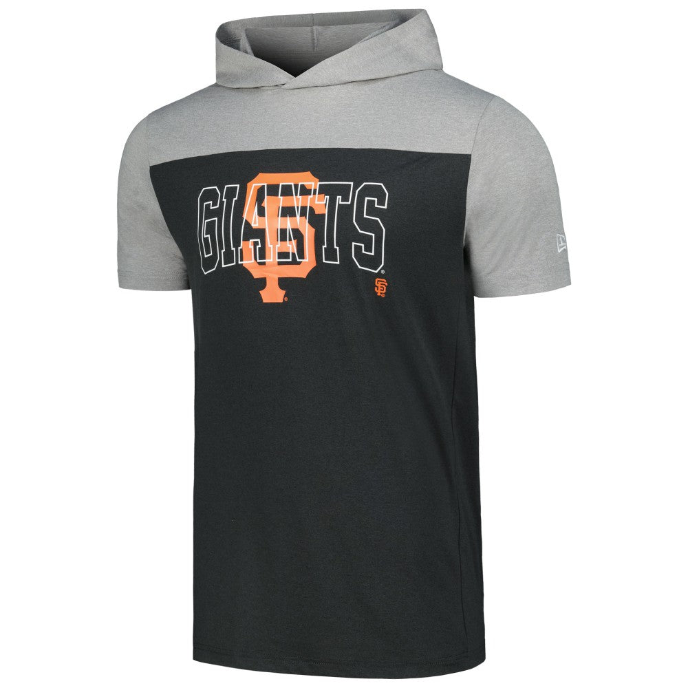 San Francisco Giants New Era Active Brushed Hoodie T-Shirt - MLB