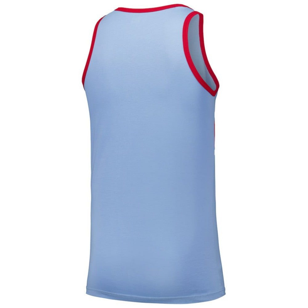 Texas Rangers New Era Jersey Ringer Tank Top - MLB