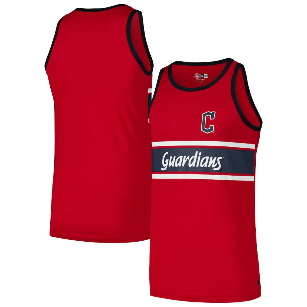 Cleveland Guardians New Era Jersey Ringer Tank Top - MLB