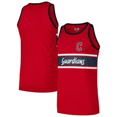 Cleveland Guardians New Era Jersey Ringer Tank Top - MLB