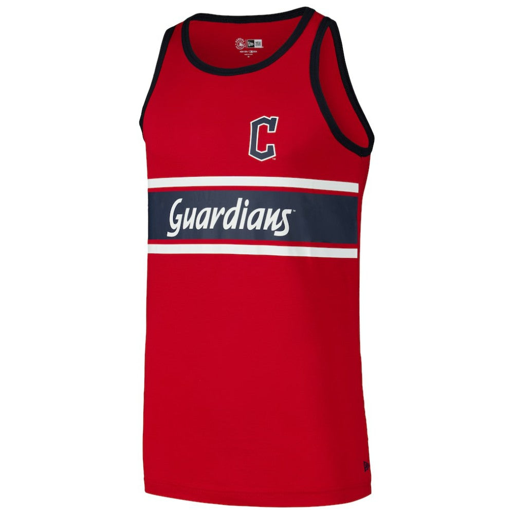 Cleveland Guardians New Era Jersey Ringer Tank Top - MLB