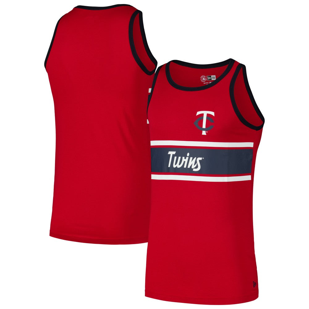 Minnesota Twins New Era Jersey Ringer Tank Top - MLB