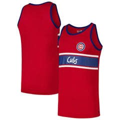 Chicago Cubs New Era Jersey Ringer Tank Top - MLB