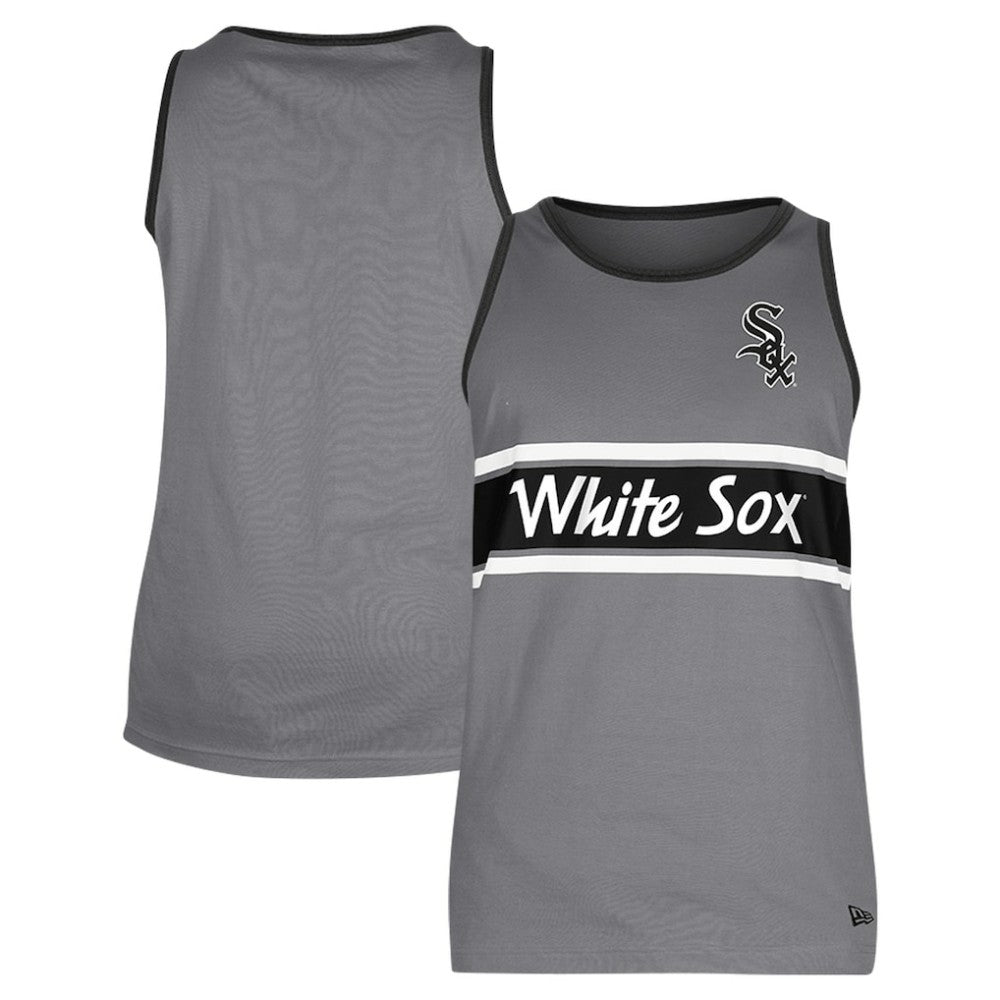 Chicago White Sox New Era Jersey Ringer Tank Top - MLB