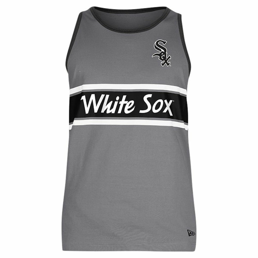Chicago White Sox New Era Jersey Ringer Tank Top - MLB