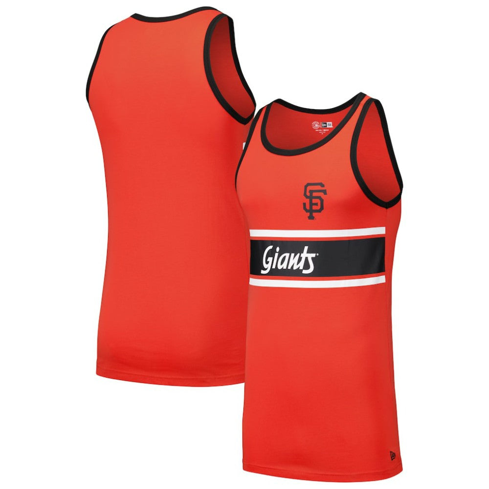 San Francisco Giants New Era Jersey Ringer Tank Top - MLB
