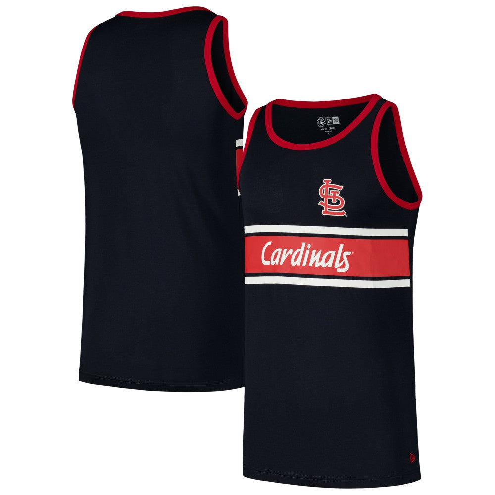 St. Louis Cardinals New Era Jersey Ringer Tank Top - MLB