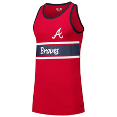 Atlanta Braves New Era Jersey Ringer Tank Top - MLB
