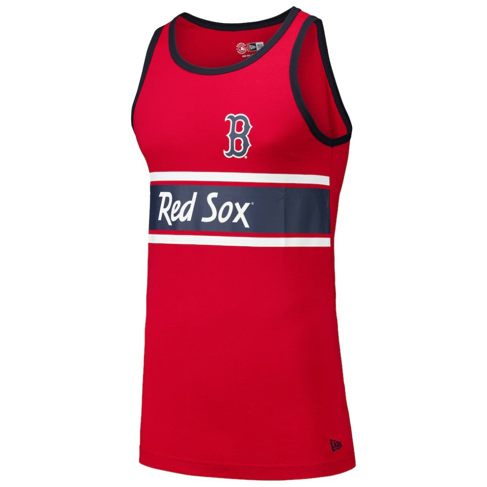 Boston Red Sox New Era Jersey Ringer Tank Top - MLB