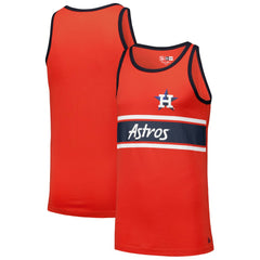 Houston Astros New Era Jersey Ringer Tank Top - MLB