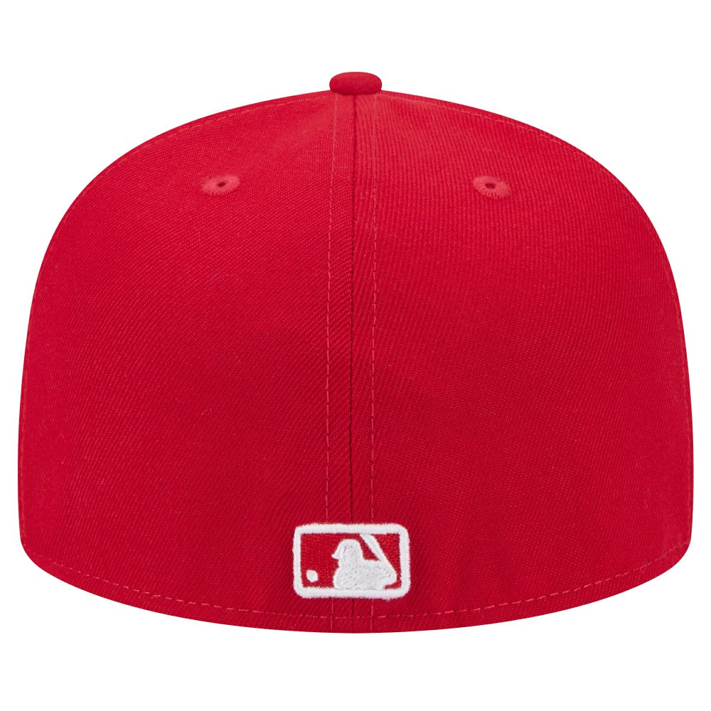 Miami Marlins New Era White Logo 59FIFTY Fitted Hat - MLB
