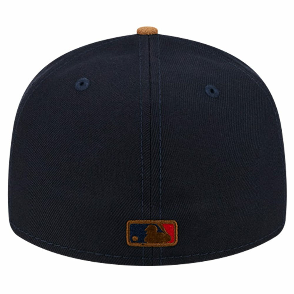 Boston Red Sox New Era Team Suede Visor Low Profile 59FIFTY Fitted Hat - MLB