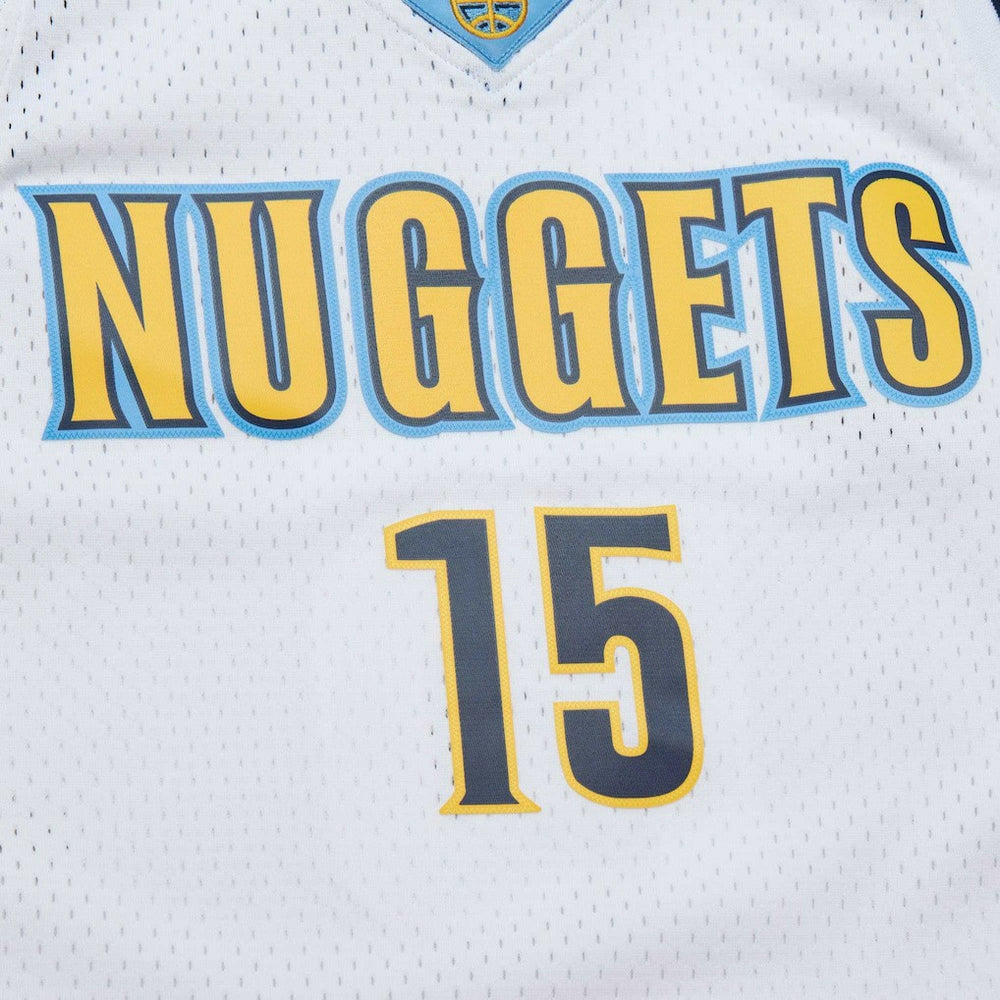 Nikola Jokic Denver Nuggets 2016/17 Throwback Swingman Jersey White - NBA