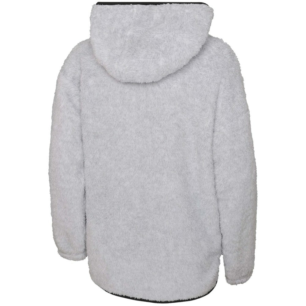 New Jersey Devils Girls Youth Ultimate Teddy Fleece Pullover Hoodie - Gray - NHL