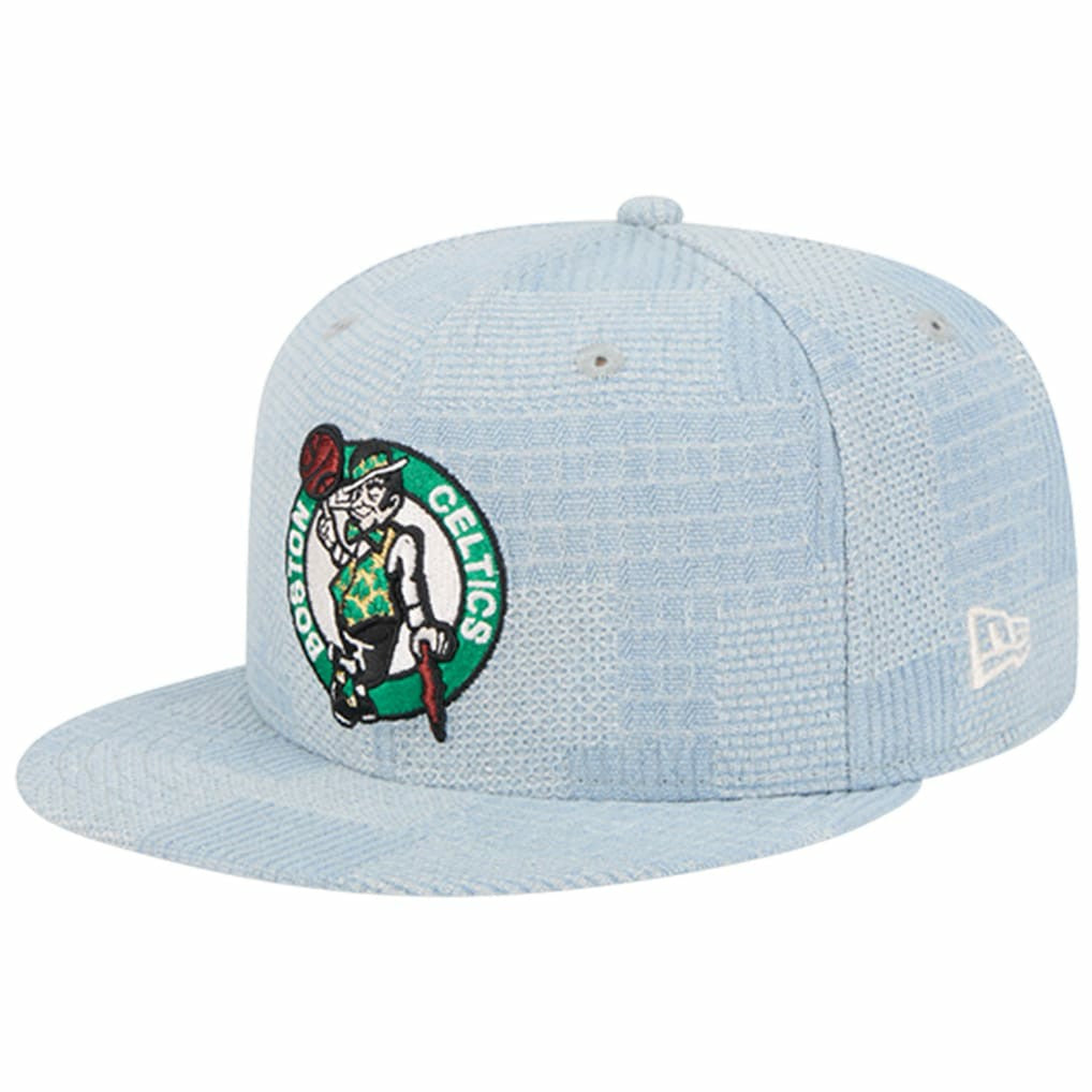 Boston Celtics Injection Denim Patchwork 9FIFTY Snapback Hat Denim - NBA