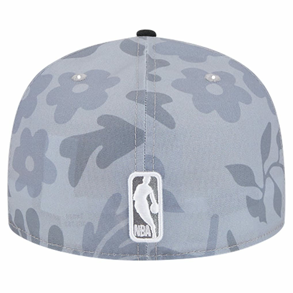 Chicago Bulls Palm Fronds 2-Tone 59FIFTY Fitted Hat Gray - NBA