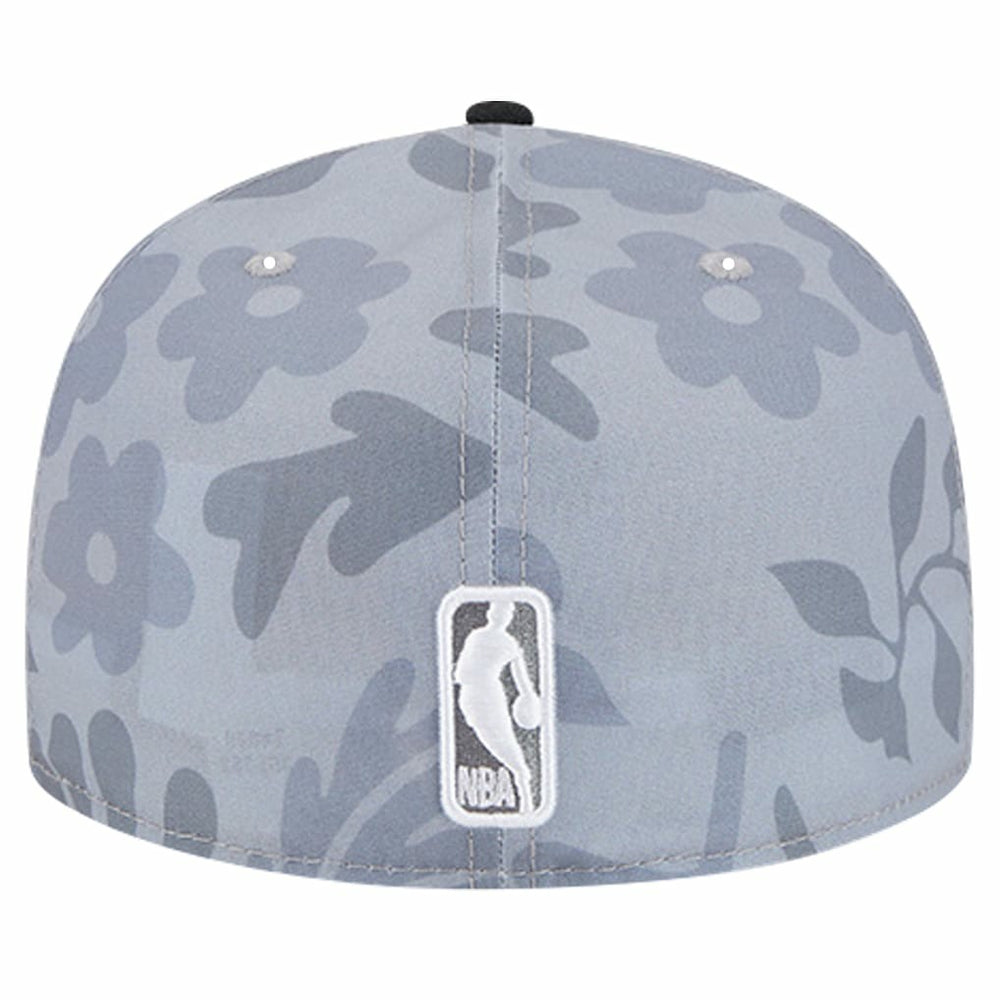 Chicago Bulls Palm Fronds 2-Tone 59FIFTY Fitted Hat Gray - NBA