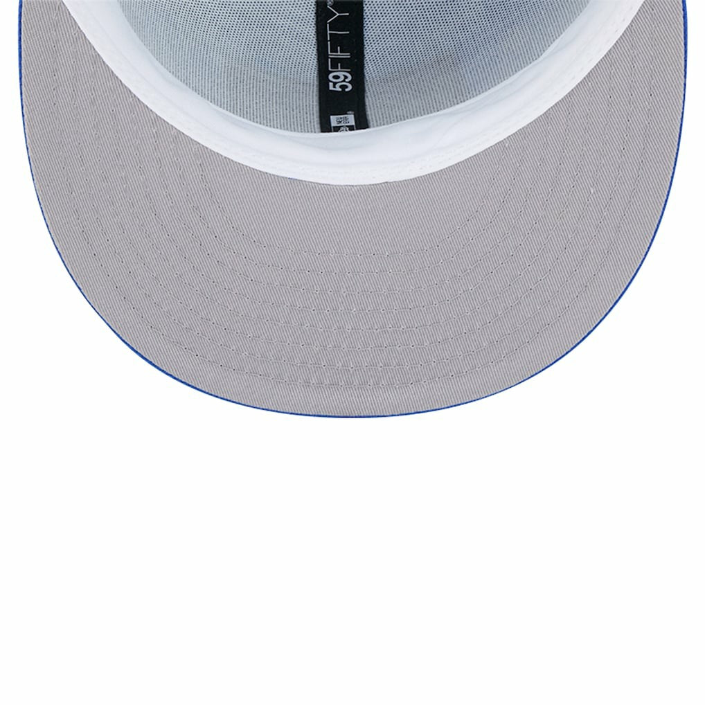 Dallas Mavericks Palm Fronds 2-Tone 59FIFTY Fitted Hat Blue - NBA