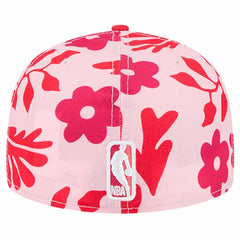 Atlanta Hawks Palm Fronds 2-Tone 59FIFTY Fitted Hat Red - NBA