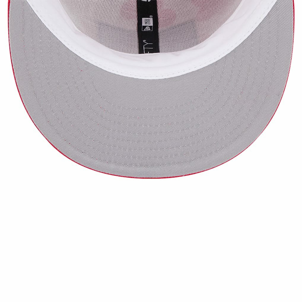 Atlanta Hawks Palm Fronds 2-Tone 59FIFTY Fitted Hat Red - NBA