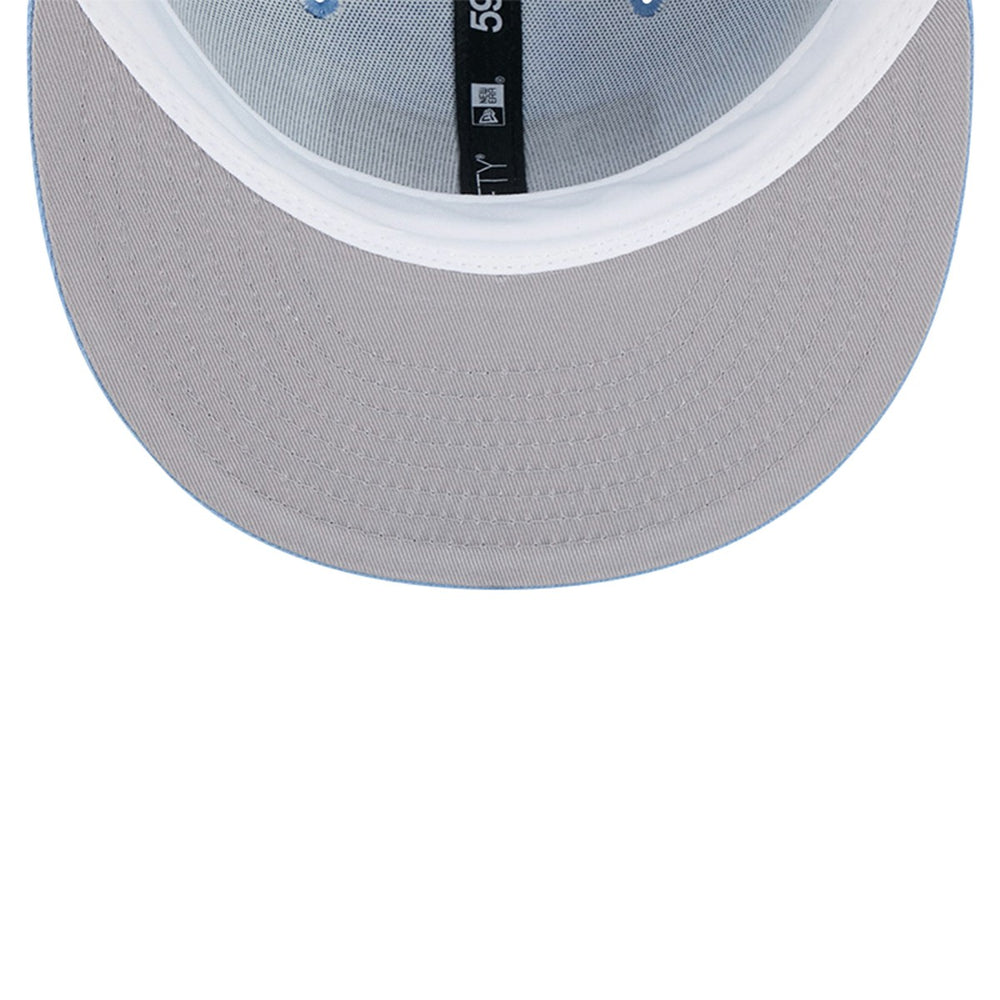 Memphis Grizzlies Palm Fronds 2-Tone 59FIFTY Fitted Hat Blue - NBA