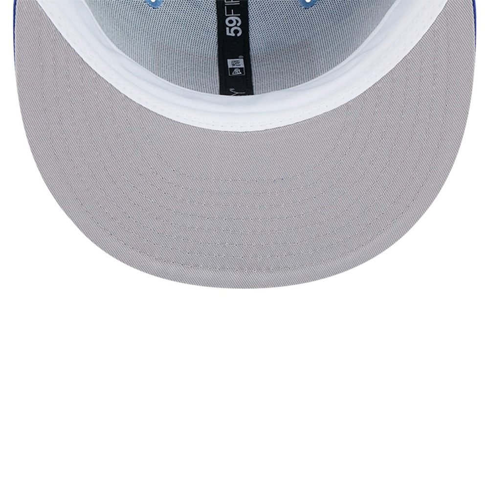 New York Knicks Palm Fronds 2-Tone 59FIFTY Fitted Hat Blue - NBA