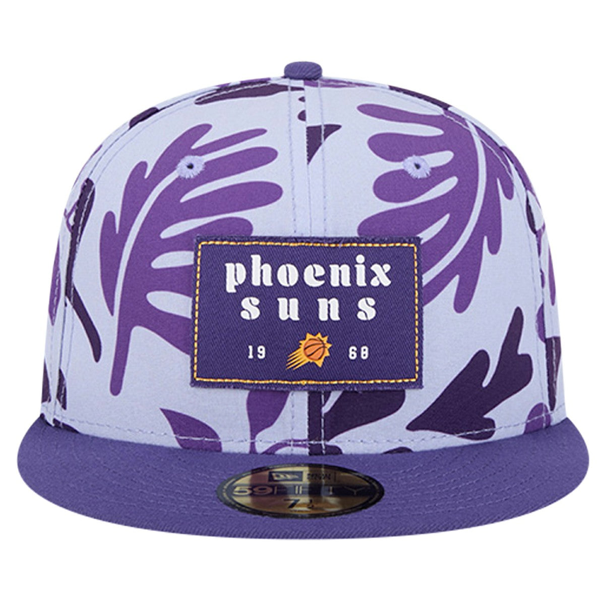 Phoenix Suns Palm Fronds 2-Tone 59FIFTY Fitted Hat Purple - NBA