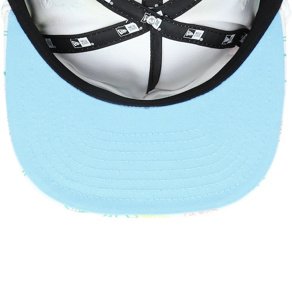 Dallas Mavericks Palm Trees and Waves Golfer Adjustable Hat White - NBA