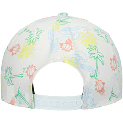 Phoenix Suns Palm Trees and Waves Golfer Adjustable Hat White - NBA