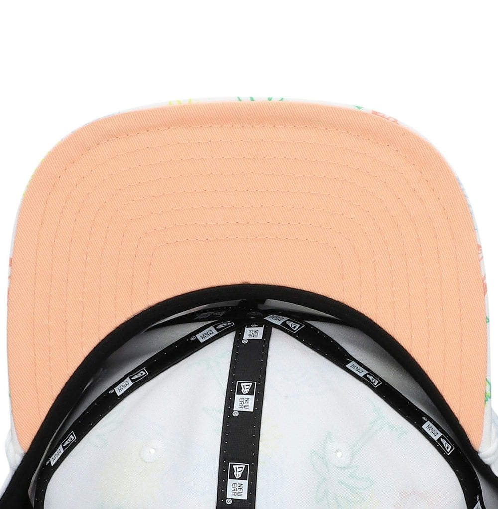 Phoenix Suns Palm Trees and Waves Golfer Adjustable Hat White - NBA