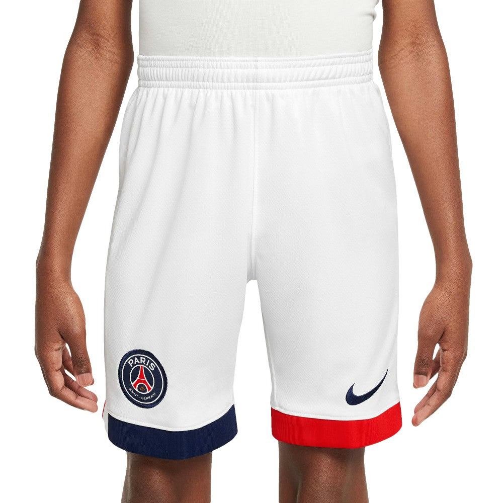 Paris Saint-Germain Youth 2024/25 Away Stadium Shorts White | Nike discount