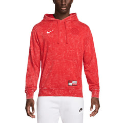 Paris Saint-Germain Club Washed Pullover Hoodie Red | Nike Online