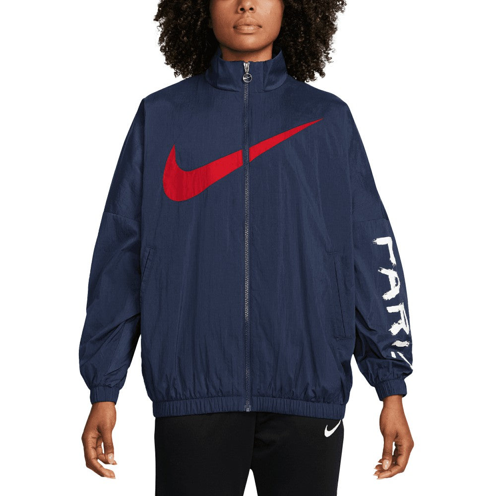Paris Saint-Germain Women's Essential Windrunner Full-Zip Jacket Navy | Nike discount