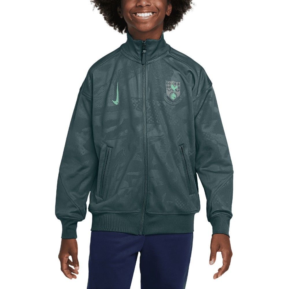 Tottenham Hotspur Youth 2024/25 Third Academy Pro Anthem Full Zip Jacket Green | Nike cheap
