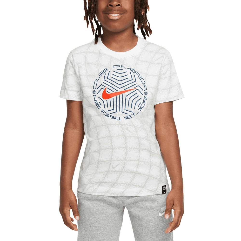 Club America Youth Play T-Shirt White | Nike Sale