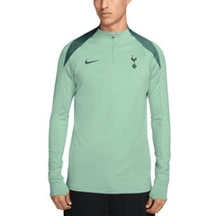 Tottenham Hotspur 2024/25 Third Strike Drill Performance Quarter-Zip Pullover Top Green | Nike