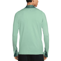 Tottenham Hotspur 2024/25 Third Strike Drill Performance Quarter-Zip Pullover Top Green | Nike