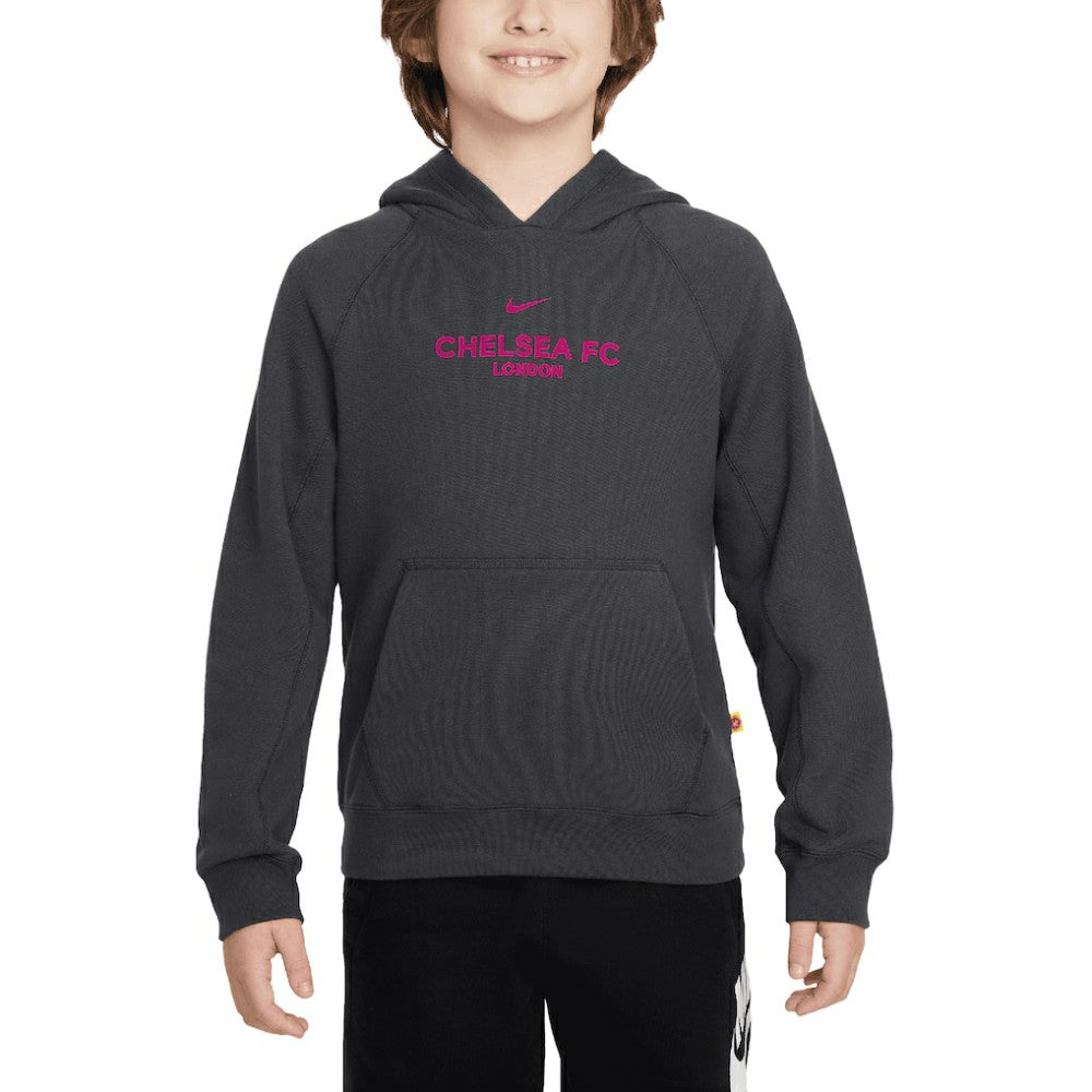 Chelsea Youth Third Air Pullover Hoodie Anthracite | Nike Online