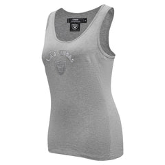 Las Vegas Raiders Pro Standard Women's Triple Tonal Racerback Tank Top Gray | NFL