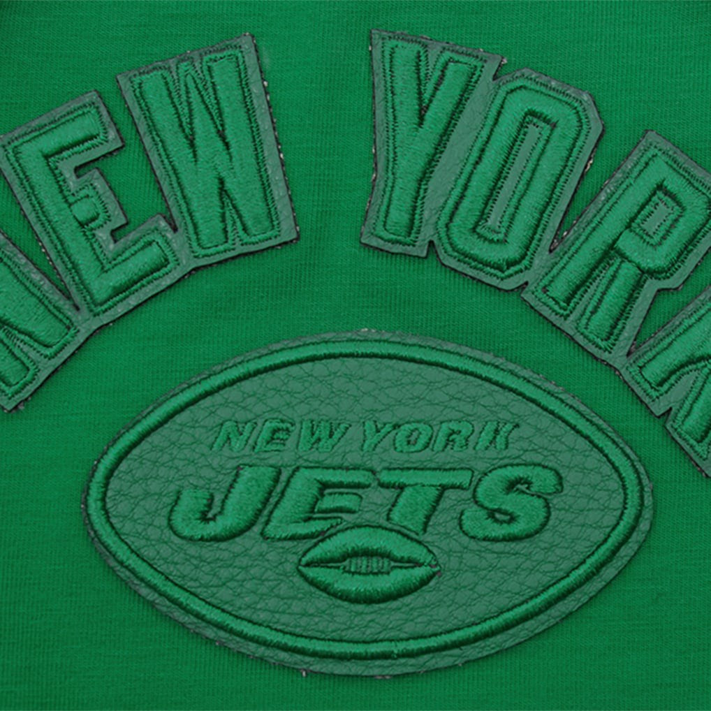 New York Jets Pro Standard Women's Triple Tonal Racerback Tank Top Kelly Green | NFL