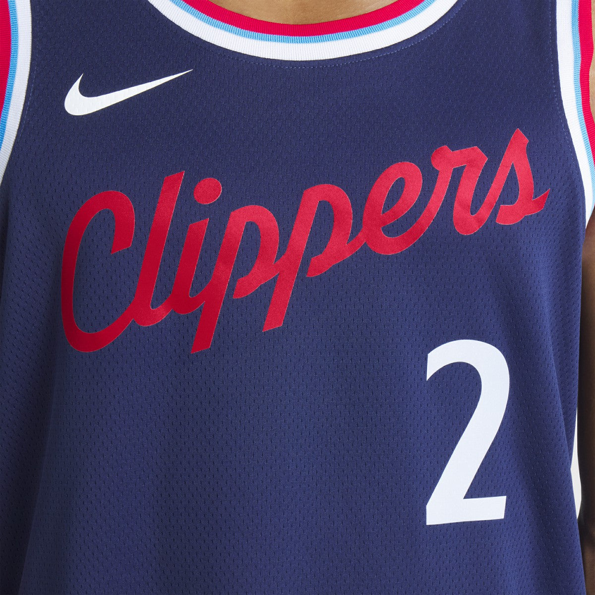 Kawhi Leonard LA Clippers Unisex 2024/25 Swingman Jersey Navy Icon Edition - NBA