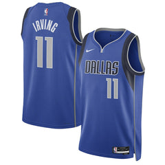 Kyrie Irving Dallas Mavericks Unisex Swingman Jersey Icon Editi- Blue - NBA