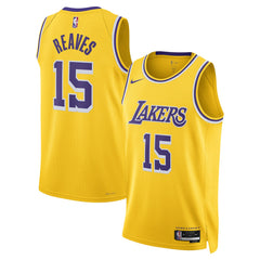 Austin Reaves Los Angeles Lakers Unisex Swingman Jersey Icon Edition Gold - NBA